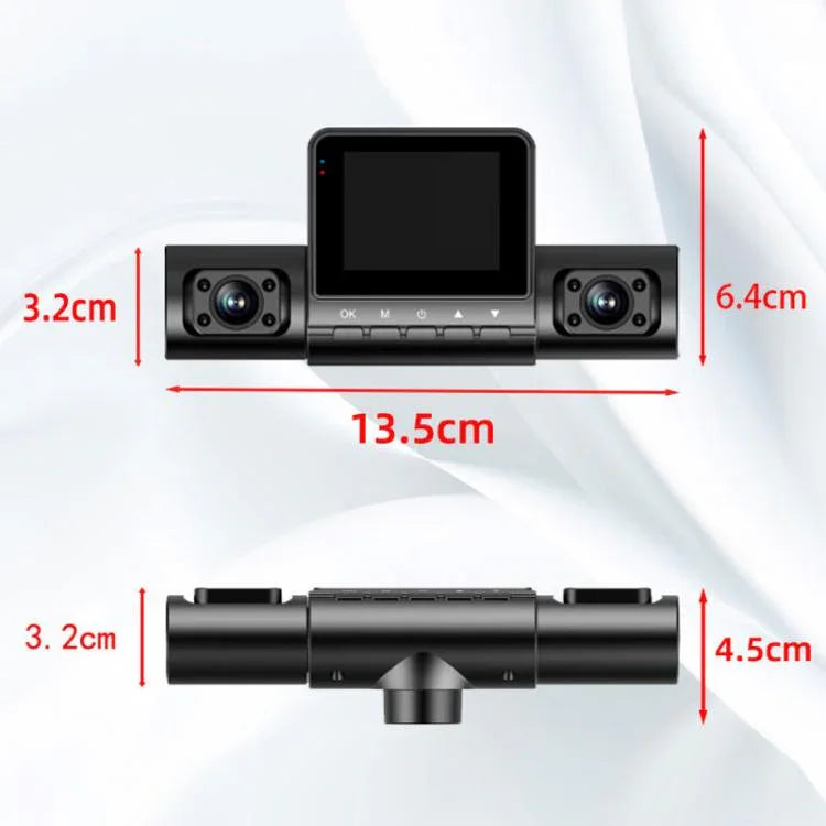 Thiết bị ghi hình lái xe giám sát đỗ xe hồng ngoại độ phân giải cao 1080P, 3 ống kính, 4 ống kính, 4 ống kính + 32G