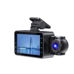 Máy ghi hình lái xe kết nối XWIFI 1080P HD hồng ngoại nhìn ban đêm, ghi hai kênh, ghi ba kênh