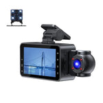 Máy ghi hình lái xe kết nối XWIFI 1080P HD hồng ngoại nhìn ban đêm, ghi hai kênh, ghi ba kênh