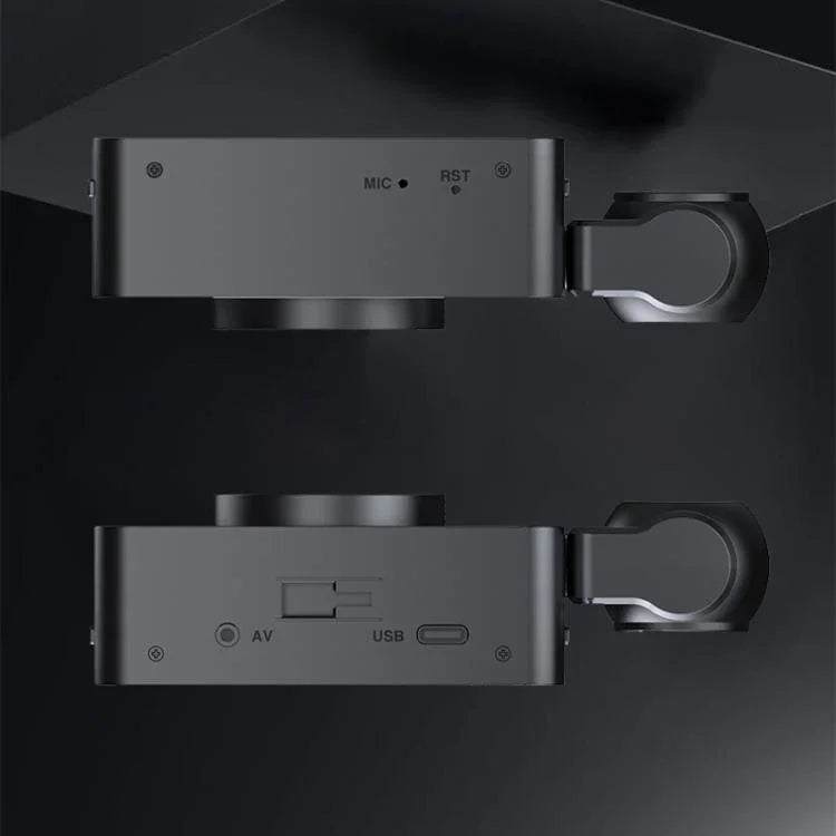 Máy ghi hình lái xe kết nối XWIFI 1080P HD hồng ngoại nhìn ban đêm, ghi hai kênh, ghi ba kênh