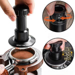 Dụng cụ nén cà phê có thể điều chỉnh lực tác động với đế ren, dụng cụ nén espresso có lò xo, 51mm, 53mm