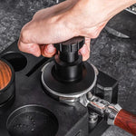 Dụng cụ nén cà phê có thể điều chỉnh lực tác động với đế ren, dụng cụ nén espresso có lò xo, 51mm, 53mm