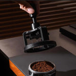 Rotating Magnetic WDT Tool for Espresso Adjustable Height Coffee Needle Distributor Coffee Grounds Fluffing Tool, 51mm, 53mm, 58mm