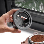 Rotating Magnetic WDT Tool for Espresso Adjustable Height Coffee Needle Distributor Coffee Grounds Fluffing Tool, 51mm, 53mm, 58mm