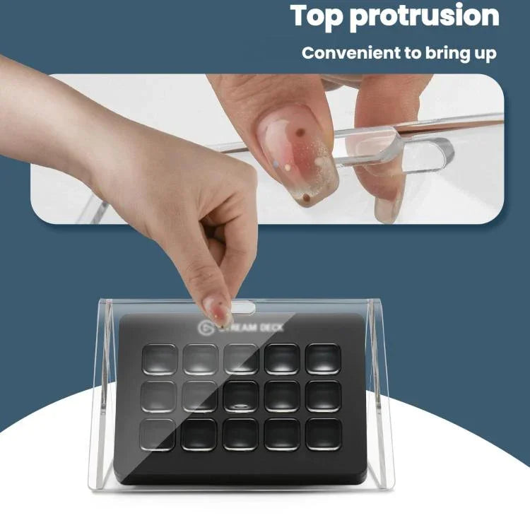 Vỏ acrylic chống bụi cho bảng điều khiển trực tiếp Elgato Stream Deck MK.2
