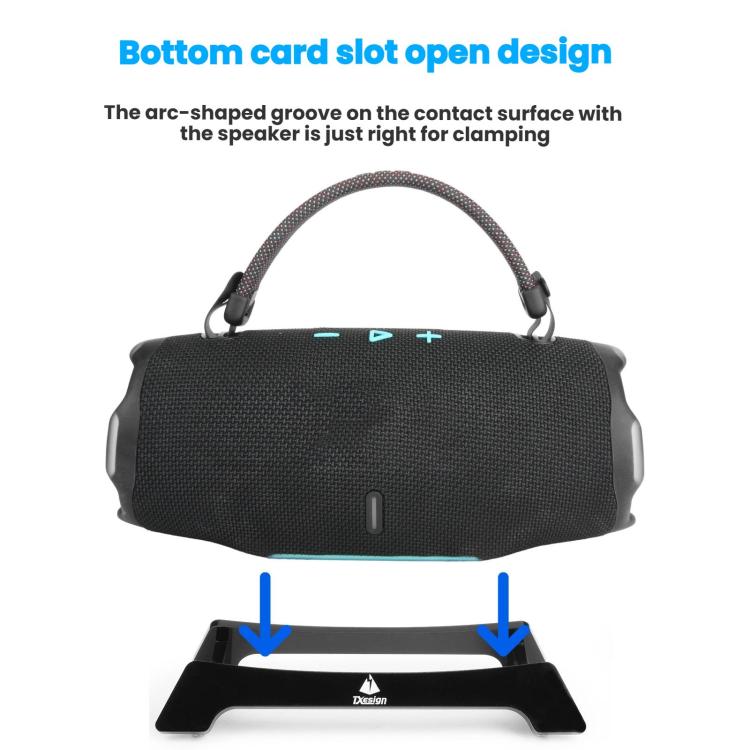 TXESIGN cho JBL Charge 5/Charge 6 Giá đỡ loa để bàn, đế lưu trữ