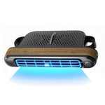 Car Rear Seat USB Plug-in Dual Turbine Silent Bladeless Electric Fan