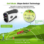 Golf Rangefinder Telescope 1000m Outdoor High Precision Electronic Ruler