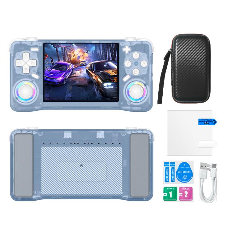 Máy chơi game cầm tay cổ điển 3.5 inch XF35H với hệ điều hành Linux và đèn RGB, bộ nhớ 64G, 128G