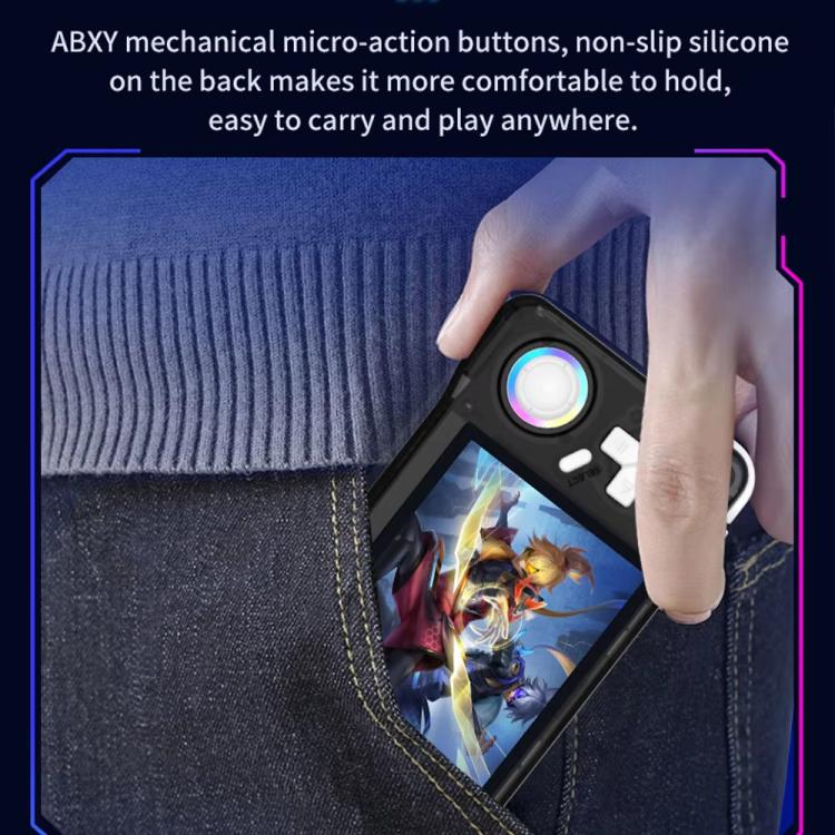 Máy chơi game cầm tay cổ điển 3.5 inch XF35H với hệ điều hành Linux và đèn RGB, bộ nhớ 64G, 128G