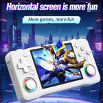 Máy chơi game cầm tay cổ điển 3.5 inch XF35H với hệ điều hành Linux và đèn RGB, bộ nhớ 64G, 128G
