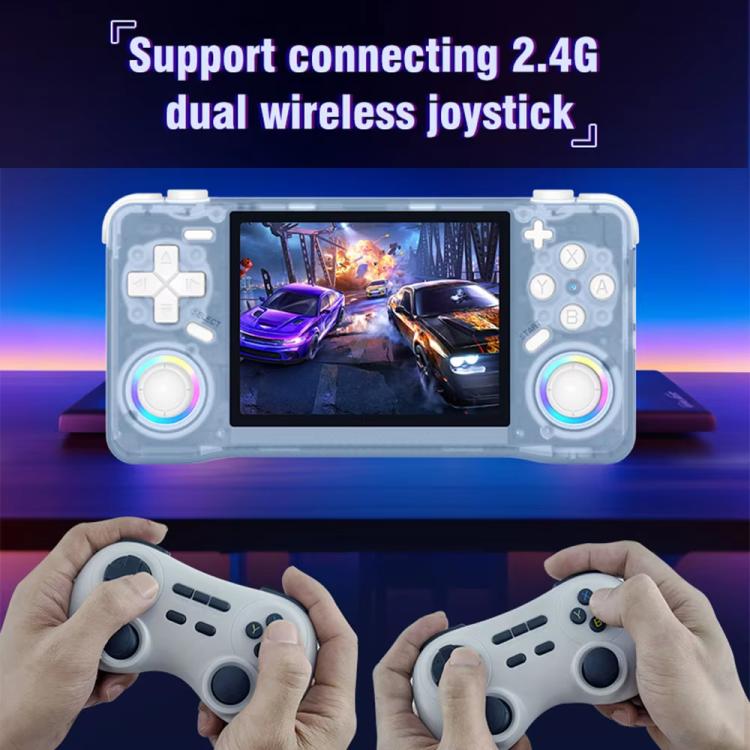 Máy chơi game cầm tay cổ điển 3.5 inch XF35H với hệ điều hành Linux và đèn RGB, bộ nhớ 64G, 128G