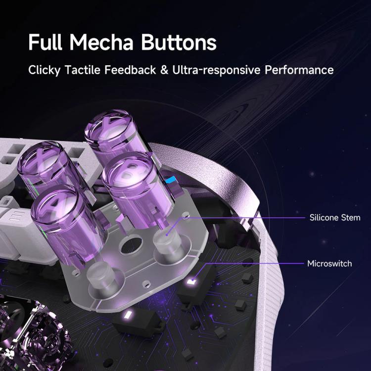 Tay Cầm Chơi Game Không Dây EasySMX D10 Với Nút Kích Hoạt Hai Chế Độ & Joystick Hiệu Ứng Hall TMR, Đế Sạc Cho PC/Switch/Điện Thoại/Steam