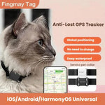 Thiết bị định vị GPS cho mèo & chó, Định vị thời gian thực toàn cầu, Vòng cổ chống mất, Chống nước, Tương thích ứng dụng Findmytag