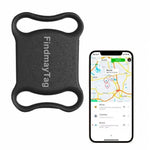 Thiết bị định vị GPS cho mèo & chó, Định vị thời gian thực toàn cầu, Vòng cổ chống mất, Chống nước, Tương thích ứng dụng Findmytag