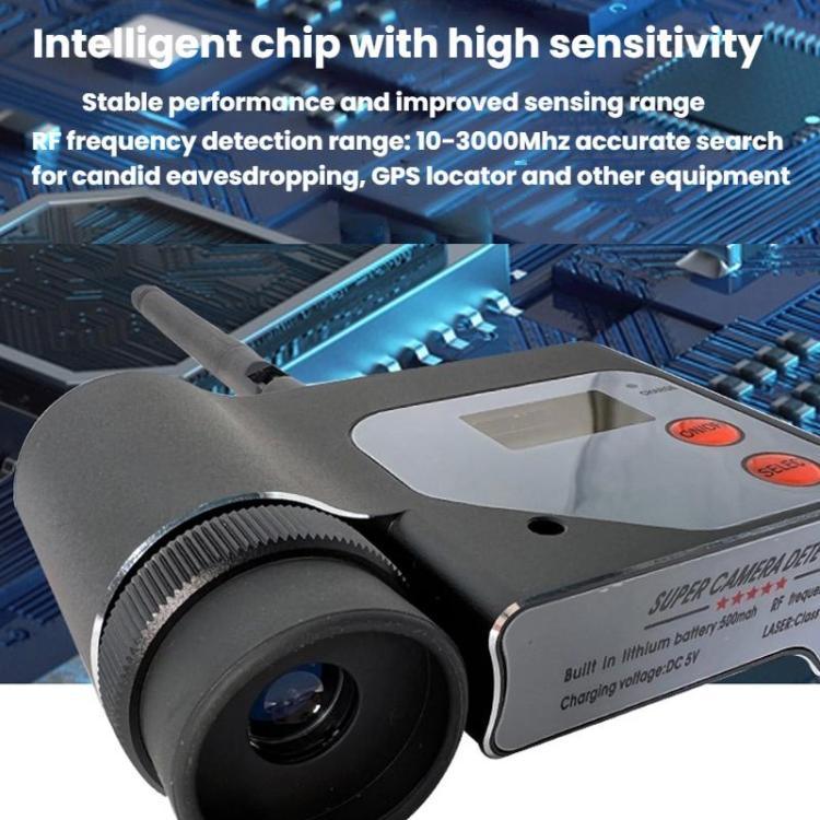 Máy phát hiện quét hồng ngoại laser Máy tìm camera WiFi, DS-318