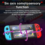 Tay Cầm Tách Rời JOY-05 Cho Nintendo Switch Với Joystick Hiệu Ứng Hall TMR, Cảm Ứng 6 Trục & Đèn RGB