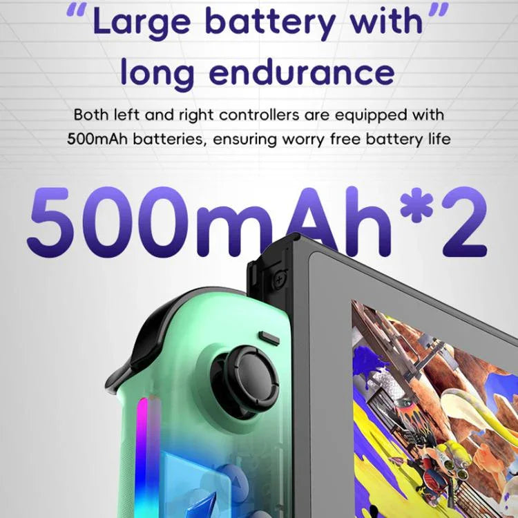 Tay Cầm Tách Rời JOY-05 Cho Nintendo Switch Với Joystick Hiệu Ứng Hall TMR, Cảm Ứng 6 Trục & Đèn RGB
