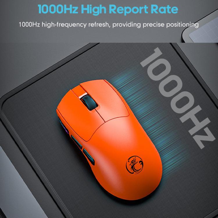 Chuột chơi game không dây sạc lại được iMICE G900 6 phím 12800DPI ba chế độ