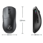 Chuột chơi game không dây sạc lại được iMICE G900 6 phím 12800DPI ba chế độ