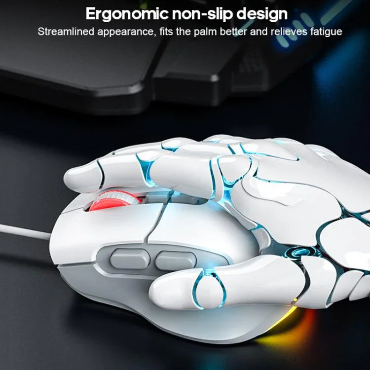 Chuột chơi game có dây iMICE G800 7 phím 7200DPI im lặng với đèn LED