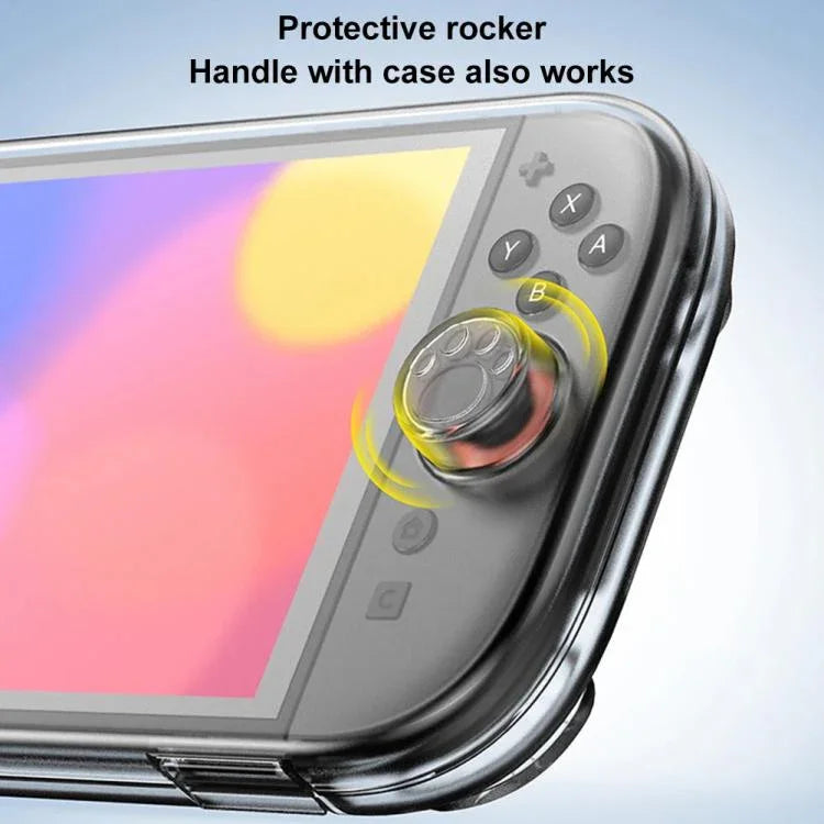 Hộp Đựng Bảo Quản Trong Suốt Cho Máy Nintendo Switch 2 Chống Trầy Xước Có 14 Ngăn Đựng Thẻ Game, Hộp Chủ Trong Suốt Màu Trắng, Hộp Chủ Trong Suốt Màu Đen