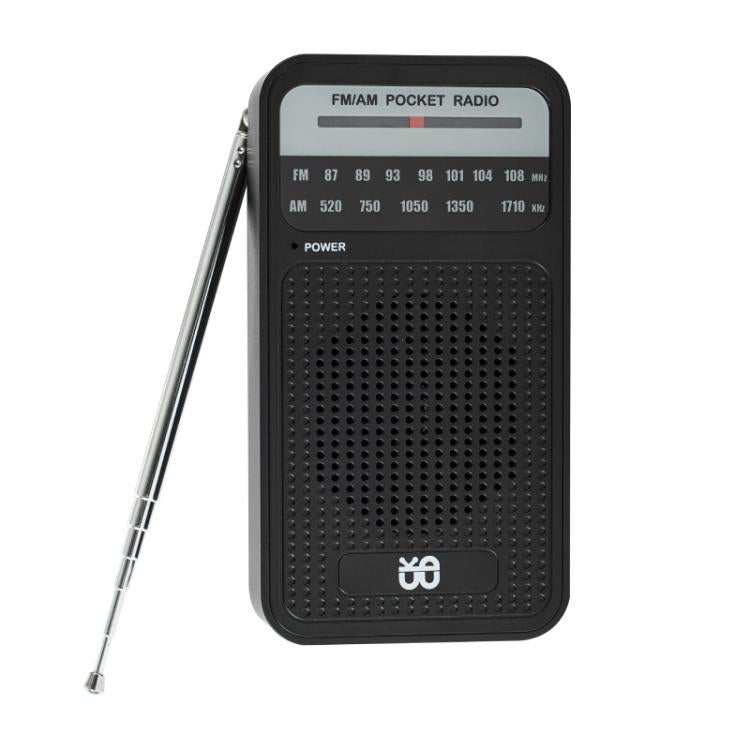 Máy nghe radio AM/FM đa kênh bỏ túi di động có kim chỉ