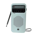 Máy nghe radio AM/FM đa kênh bỏ túi di động có kim chỉ