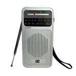 Máy nghe radio AM/FM đa kênh bỏ túi di động có kim chỉ