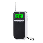Máy nghe radio FM/AM/SW đa băng tần nhạy cao điều khiển bằng đồng hồ bỏ túi, Dành cho EU, Dành cho US