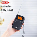 Máy nghe radio FM/AM điều khiển bằng đồng hồ stereo bỏ túi, Dành cho EU, Dành cho US