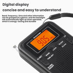 Máy nghe radio FM/AM điều khiển bằng đồng hồ stereo bỏ túi, Dành cho EU, Dành cho US