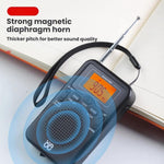 Máy nghe radio FM/AM điều khiển bằng đồng hồ stereo bỏ túi, Dành cho EU, Dành cho US