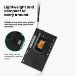 Máy nghe radio FM/AM/SW đa băng tần điều khiển bằng đồng hồ LCD bỏ túi, Dành cho EU, Dành cho US