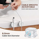 Bộ 6 Kẹp Tổ Chức Cáp Dán Đa Năng Trên Bàn AhaStyle WG178 Kẹp Cáp Sạc Dữ Liệu