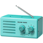 Máy nghe radio FM/AM hai băng tần với ổ cắm nguồn ngoài, Dành cho EU, Dành cho US