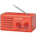 Máy nghe radio FM/AM hai băng tần với ổ cắm nguồn ngoài, Dành cho EU, Dành cho US