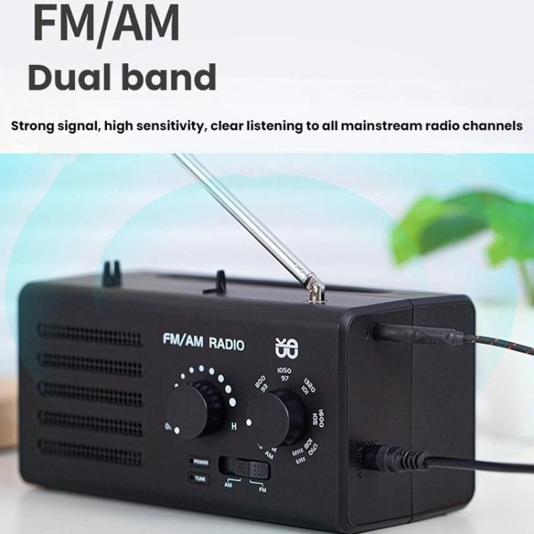 Máy nghe radio FM/AM hai băng tần với ổ cắm nguồn ngoài, Dành cho EU, Dành cho US