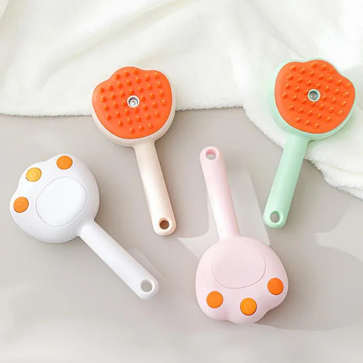 Bình xịt vệ sinh kết hợp lược massage cho thú cưng