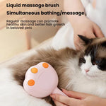 Bình xịt vệ sinh kết hợp lược massage cho thú cưng