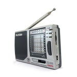 Đài radio di động Kchibo 10 băng tần AM/FM/SW với loa chất lượng cao, máy thu đa băng tần mini KK-9803