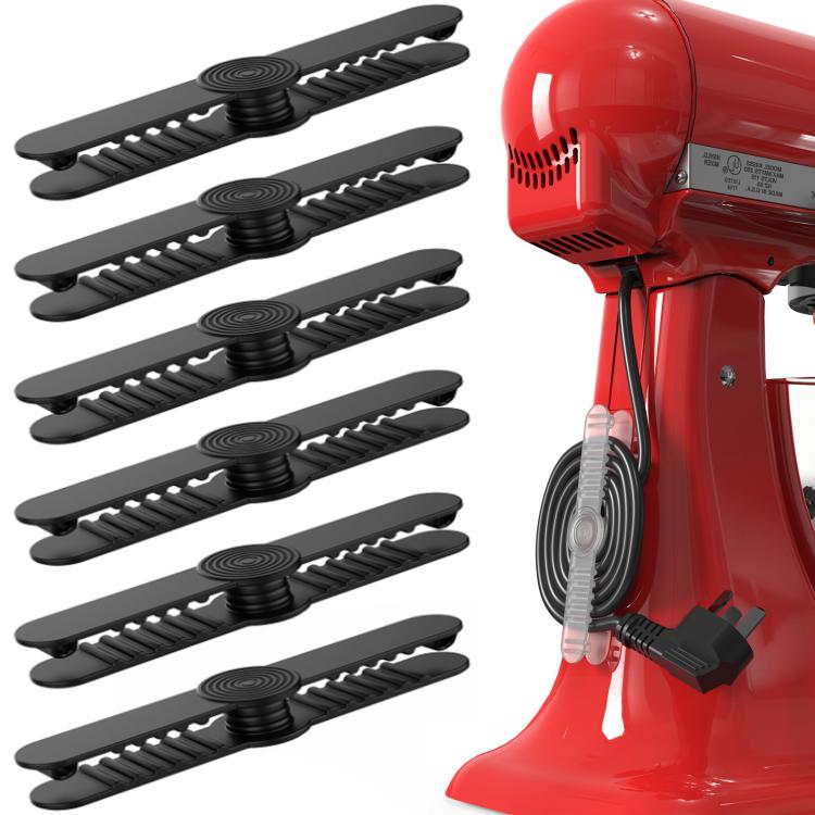 AhaStyle DD-06 Bộ 6 miếng tổ chức dây cáp tự dính cho nhà bếp