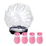 Mũ Không Gian Mèo Che Miệng Chống Cắn + Bao Chân Thế Hệ Thứ Hai, Nhỏ Màu Xanh Nhạt, Nhỏ Màu Hồng, Nhỏ Màu Xanh Dương Nhạt, Lớn Màu Xanh Nhạt, Lớn Màu Hồng, Lớn Màu Xanh Dương Nhạt