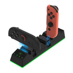 Dock sạc điều khiển trái phải đa năng 9 trong 1 PGTECH cho Nintendo Switch 2/Switch 2 Pro
