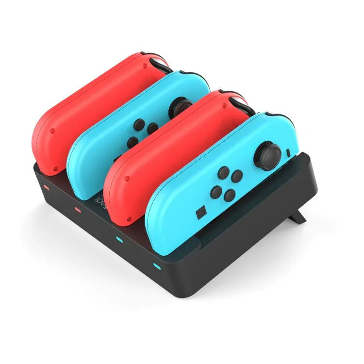Đế sạc 4 trong 1 ipega cho Nintendo Switch 2/Bộ sạc tay cầm Joy-Con, PG-SW2081