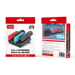 Đế sạc 4 trong 1 ipega cho Nintendo Switch 2/Bộ sạc tay cầm Joy-Con, PG-SW2081
