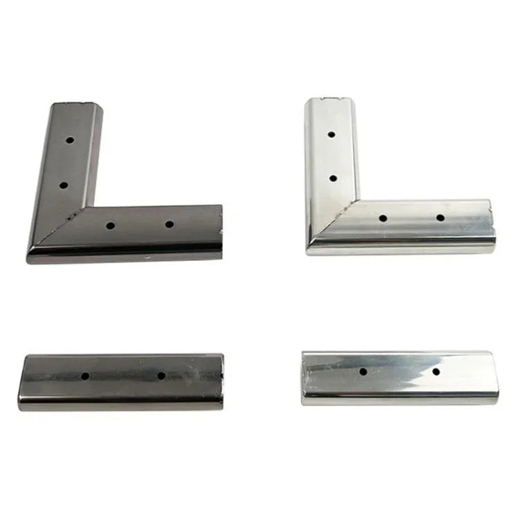 Tấm đệm nâng đỡ sofa bằng thép không gỉ dày 3cm, hình dạng thẳng màu đen, hình số bảy màu đen, hình dạng thẳng màu bạc, hình số bảy màu bạc