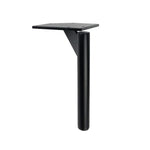 Phụ kiện chân sofa và bàn cà phê bằng kim loại dày 17cm, màu đen, titan, đen phối vàng