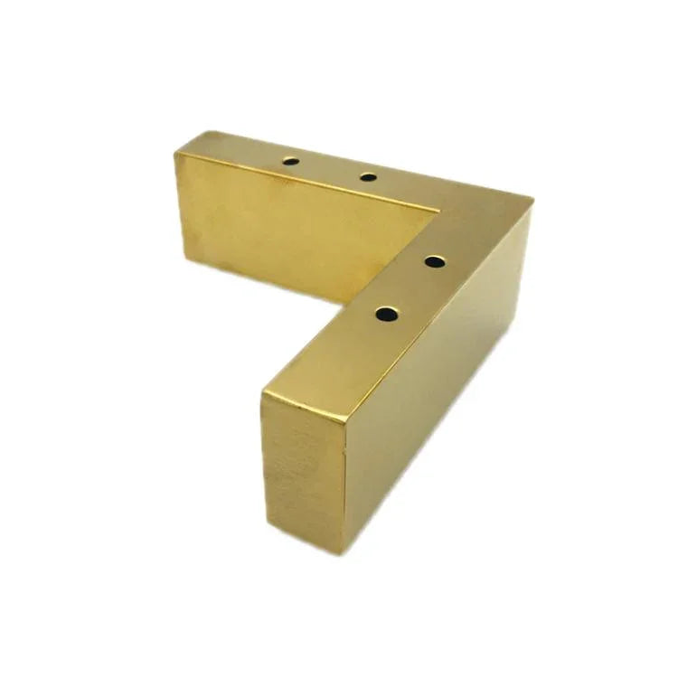 Chân ghế sofa cao 5.5cm bằng thép không gỉ, chân bàn đầu giường, chân hình số 7 (vàng xước), chân hình số 1 (vàng xước), chân hình số 7 (titan đen), chân hình số 1 (titan đen), chân hình số 7 (bạc xước), chân hình số 1 (bạc xước)