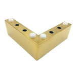 Chân ghế sofa cao 5.5cm bằng thép không gỉ, chân bàn đầu giường, chân hình số 7 (vàng xước), chân hình số 1 (vàng xước), chân hình số 7 (titan đen), chân hình số 1 (titan đen), chân hình số 7 (bạc xước), chân hình số 1 (bạc xước)